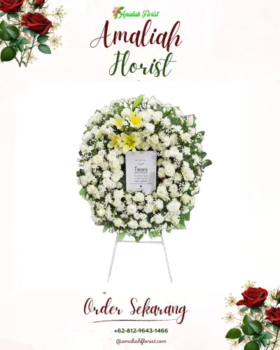 Krans Bunga Duka Cita citaleus